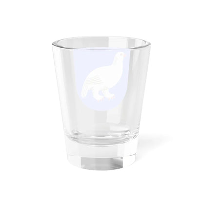 Enontekiö.vaakuna (Finland) (Coat of Arms) Shot Glass 1.5oz - Go Mug Yourself