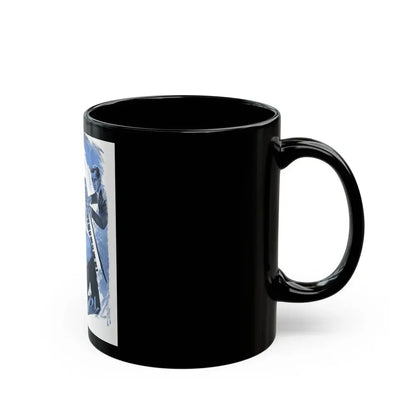Enough To Cure The Blues, Bluebook Magazine, March 1956 - Black Coffee Mug - Go Mug Yourself