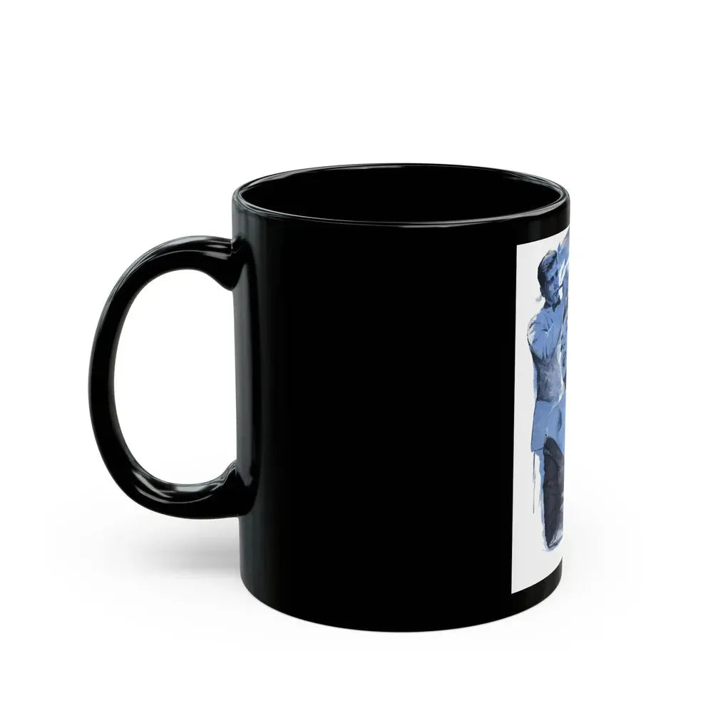 Enough To Cure The Blues, Bluebook Magazine, March 1956 - Black Coffee Mug - Go Mug Yourself