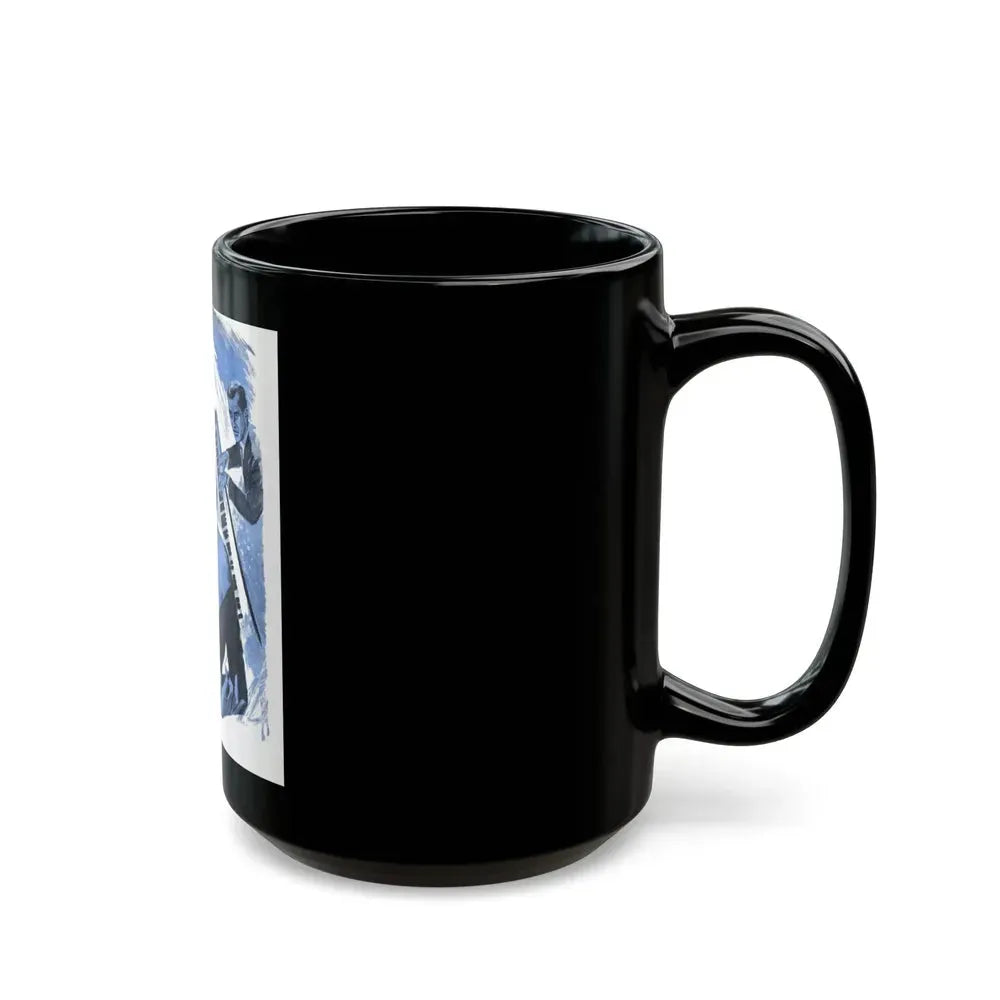 Enough To Cure The Blues, Bluebook Magazine, March 1956 - Black Coffee Mug - Go Mug Yourself