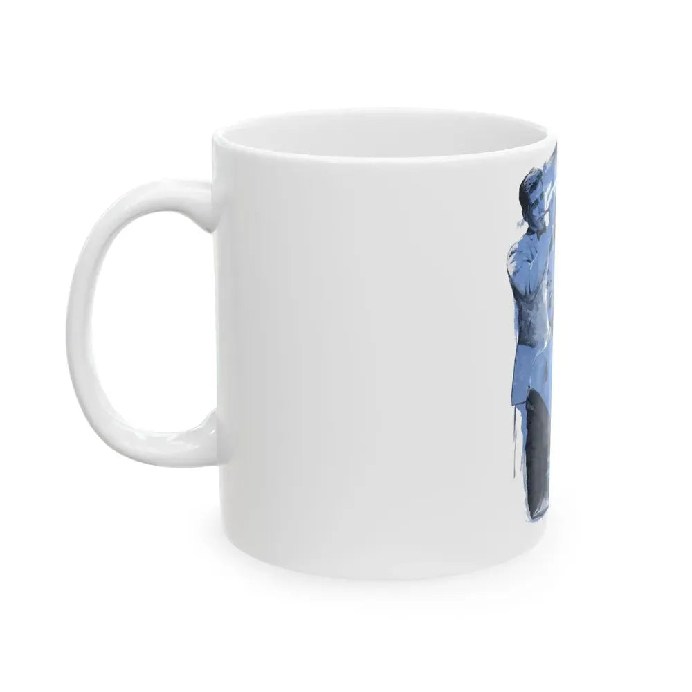 Enough To Cure The Blues, Bluebook Magazine, March 1956 - White Coffee Mug - Go Mug Yourself
