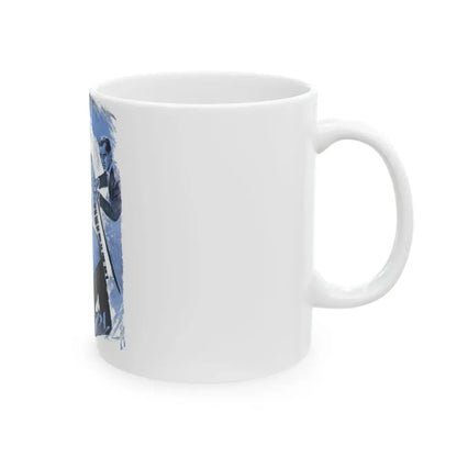 Enough To Cure The Blues, Bluebook Magazine, March 1956 - White Coffee Mug - Go Mug Yourself