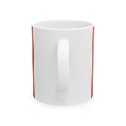 Enrico Berlinguer flag 2 (Italy) White Coffee Mug - Go Mug Yourself