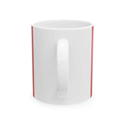 Enrico Berlinguer flag 2 (Italy) White Coffee Mug - Go Mug Yourself