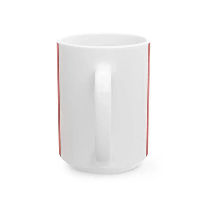 Enrico Berlinguer flag 2 (Italy) White Coffee Mug - Go Mug Yourself