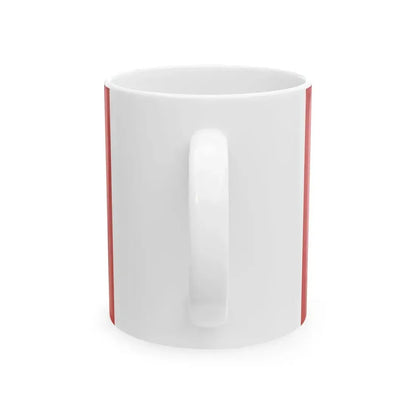Enrico Berlinguer flag (Italy) White Coffee Mug - Go Mug Yourself