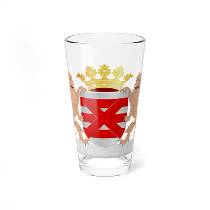 Enschede wapen (Netherlands) (Coat of Arms) Pint Glass 16oz 16oz - Go Mug Yourself