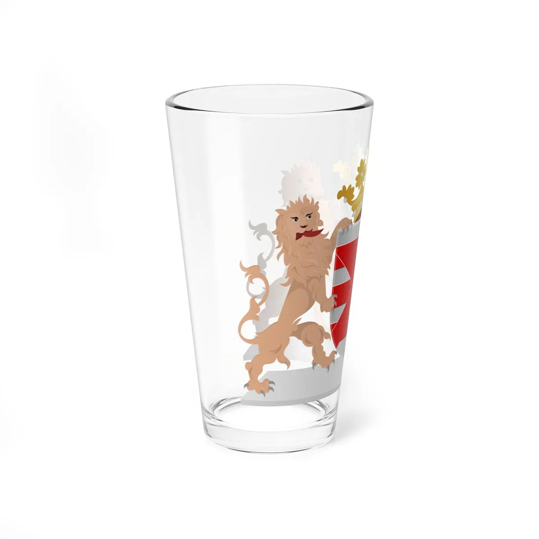 Enschede wapen (Netherlands) (Coat of Arms) Pint Glass 16oz - Go Mug Yourself