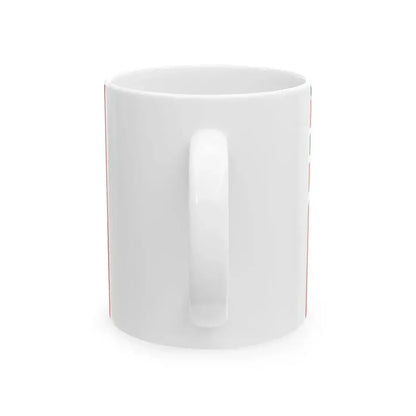 Ensign of Balaton-Furedi Yacht Club 1867 (Hungary) White Coffee Mug - Go Mug Yourself