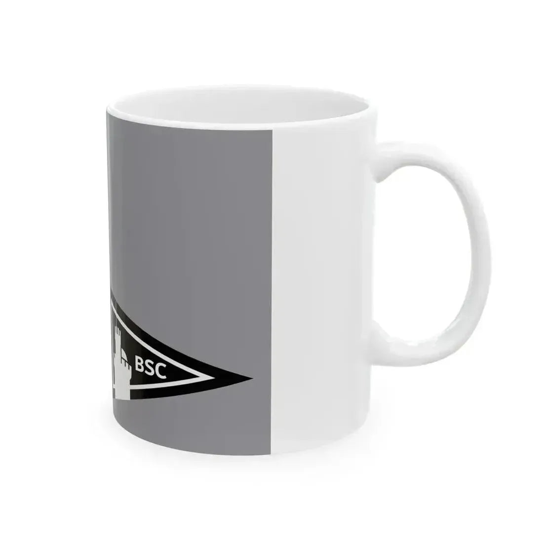 Ensign of Blackrock Sailing Club (Ireland) White Coffee Mug - Go Mug Yourself
