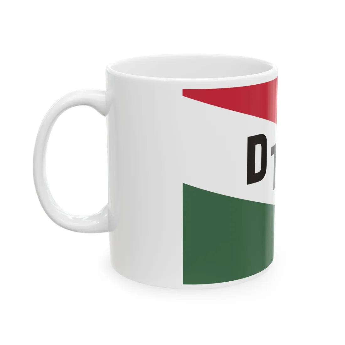 Ensign of DTRT (Hungary) White Coffee Mug - Go Mug Yourself
