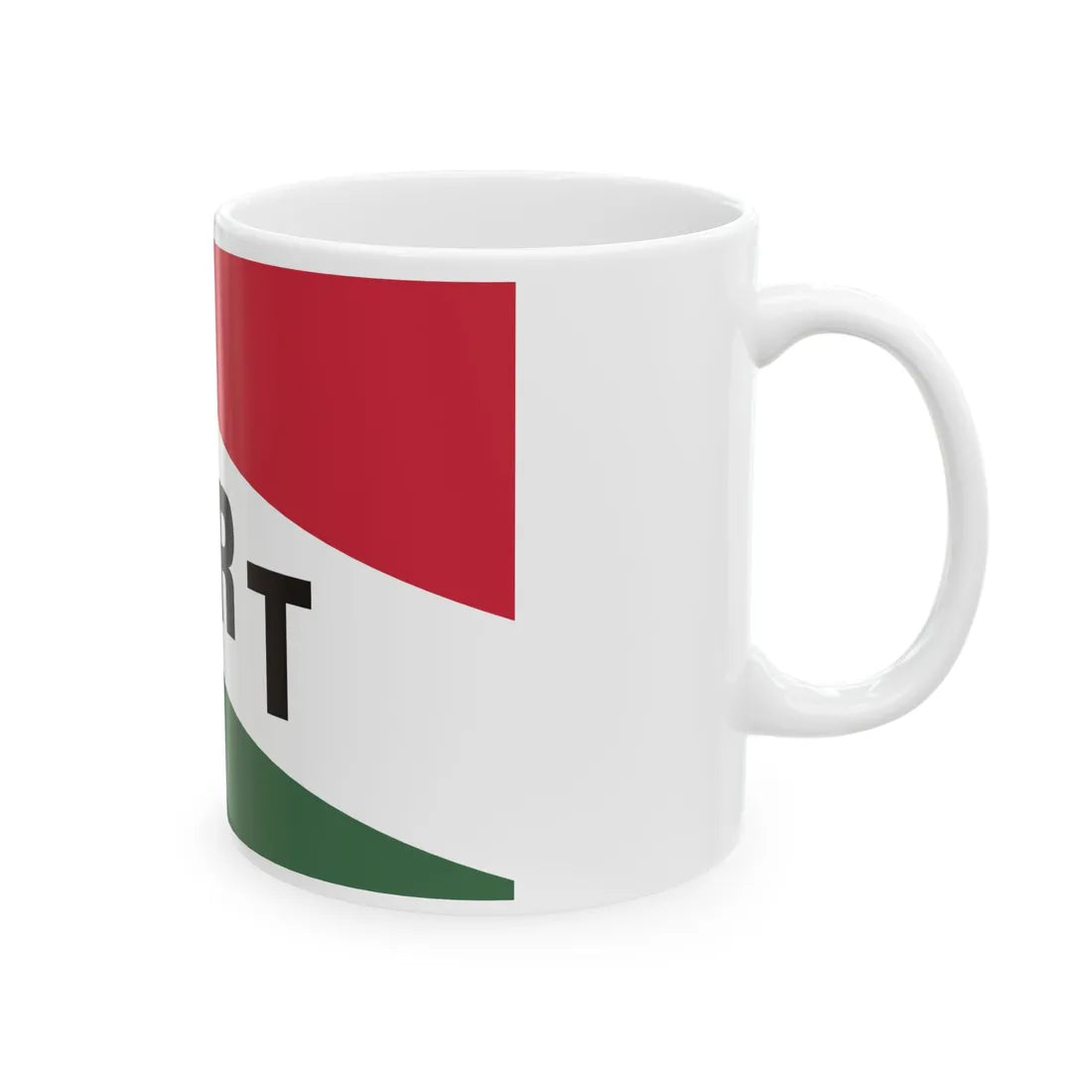 Ensign of DTRT (Hungary) White Coffee Mug - Go Mug Yourself