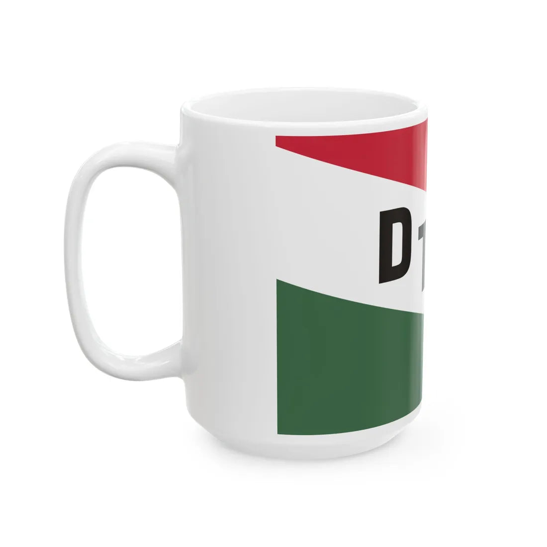 Ensign of DTRT (Hungary) White Coffee Mug - Go Mug Yourself