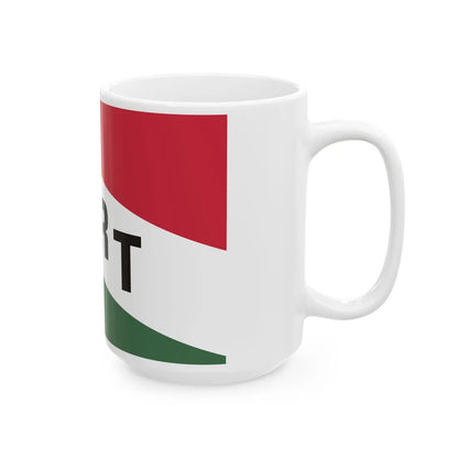 Ensign of DTRT (Hungary) White Coffee Mug - Go Mug Yourself