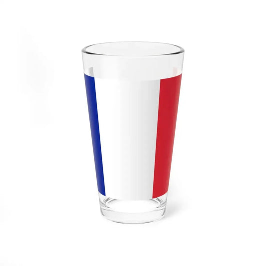 Ensign of France 1976-2020 (France) Pint Glass 16oz 16oz - Go Mug Yourself