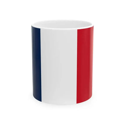 Ensign of France (France) White Coffee Mug 11oz - Go Mug Yourself
