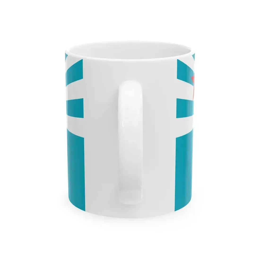 Ensign of Kazakhstan Air Force (Kazakhstan) White Coffee Mug - Go Mug Yourself