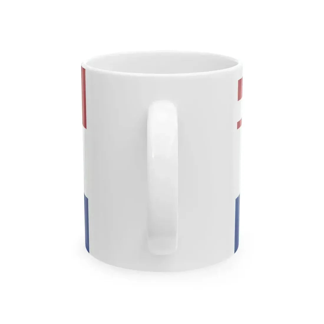 Ensign of Koninklijke Roei- en Zeilvereeniging De Maas (Netherlands) White Coffee Mug - Go Mug Yourself