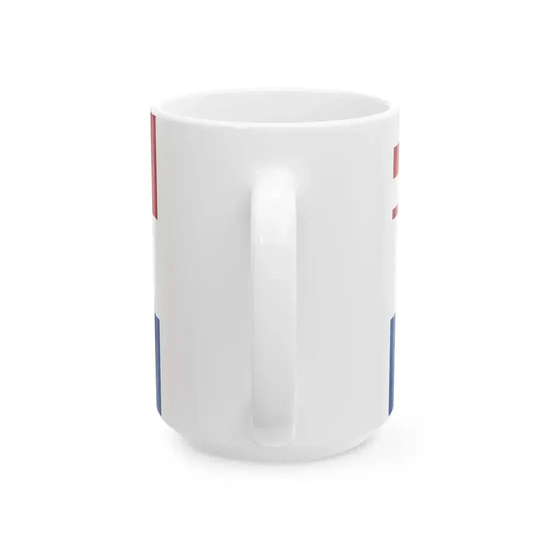 Ensign of Koninklijke Roei- en Zeilvereeniging De Maas (Netherlands) White Coffee Mug - Go Mug Yourself