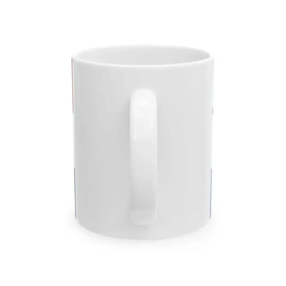 Ensign of Koninklijke Watersportvereniging De Kaag (Netherlands) White Coffee Mug - Go Mug Yourself