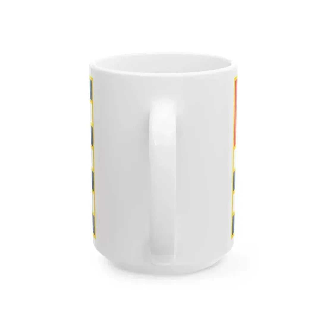 Ensign of Lake Balaton Shipping Ltd (Hungary) White Coffee Mug - Go Mug Yourself
