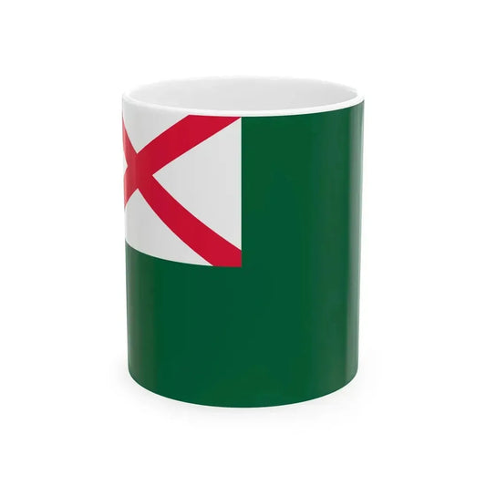 Ensign of Lake Velence Water Sports Association former (Hungary) White Coffee Mug 11oz - Go Mug Yourself