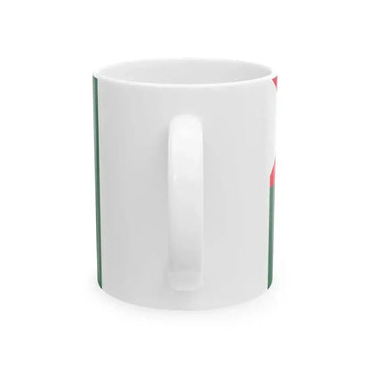 Ensign of Lake Velence Water Sports Association former (Hungary) White Coffee Mug - Go Mug Yourself