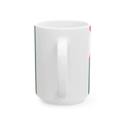 Ensign of Lake Velence Water Sports Association former (Hungary) White Coffee Mug - Go Mug Yourself