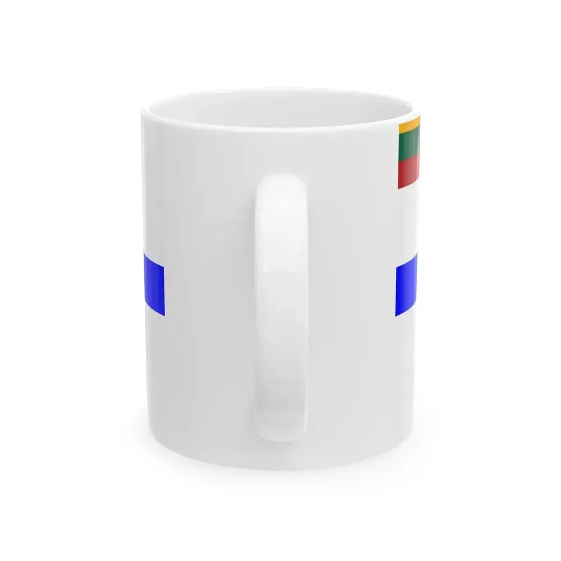 Ensign of Lithuanian Sea Scout (Lithuania) White Coffee Mug - Go Mug Yourself