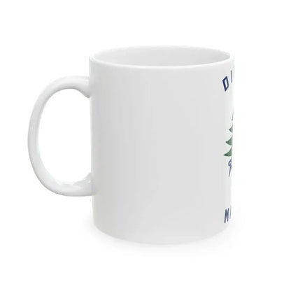 Ensign of Maine (United States) White Coffee Mug - Go Mug Yourself