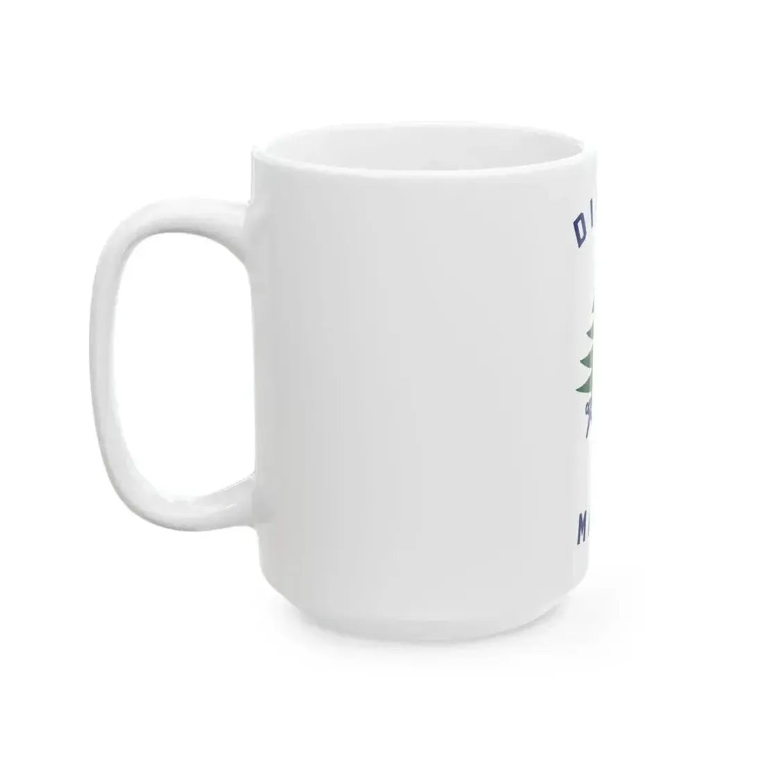 Ensign of Maine (United States) White Coffee Mug - Go Mug Yourself