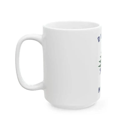 Ensign of Maine (United States) White Coffee Mug - Go Mug Yourself