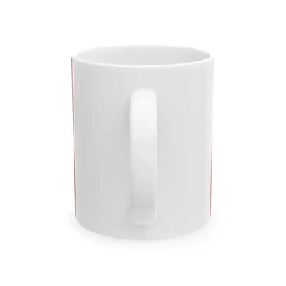 Ensign of New England pine only (United States) White Coffee Mug - Go Mug Yourself
