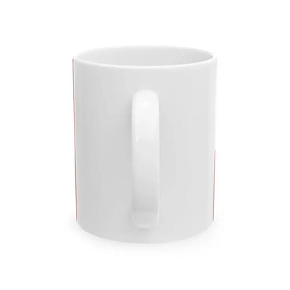Ensign of New England pine only (United States) White Coffee Mug - Go Mug Yourself