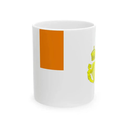 Ensign of Royal Irish YC (Ireland) White Coffee Mug 11oz - Go Mug Yourself