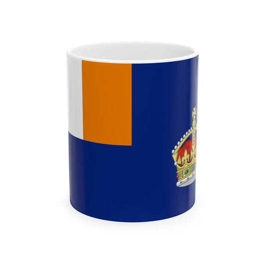 Ensign of Royal St. George YC (Ireland) White Coffee Mug 11oz - Go Mug Yourself