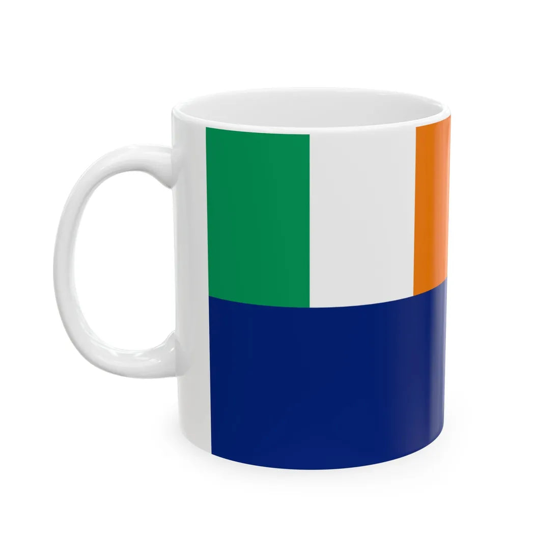 Ensign of Royal St. George YC (Ireland) White Coffee Mug - Go Mug Yourself