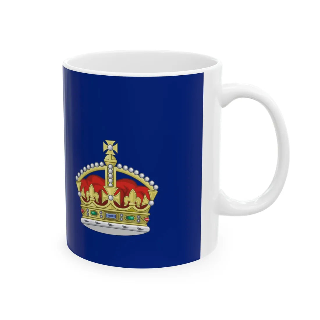 Ensign of Royal St. George YC (Ireland) White Coffee Mug - Go Mug Yourself