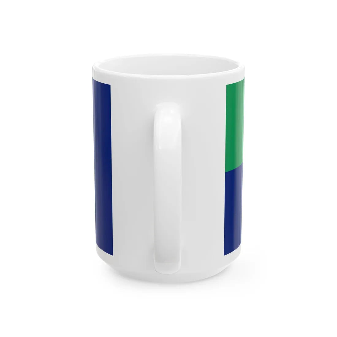 Ensign of Royal St. George YC (Ireland) White Coffee Mug - Go Mug Yourself