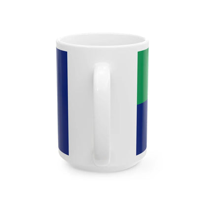 Ensign of Royal St. George YC (Ireland) White Coffee Mug - Go Mug Yourself