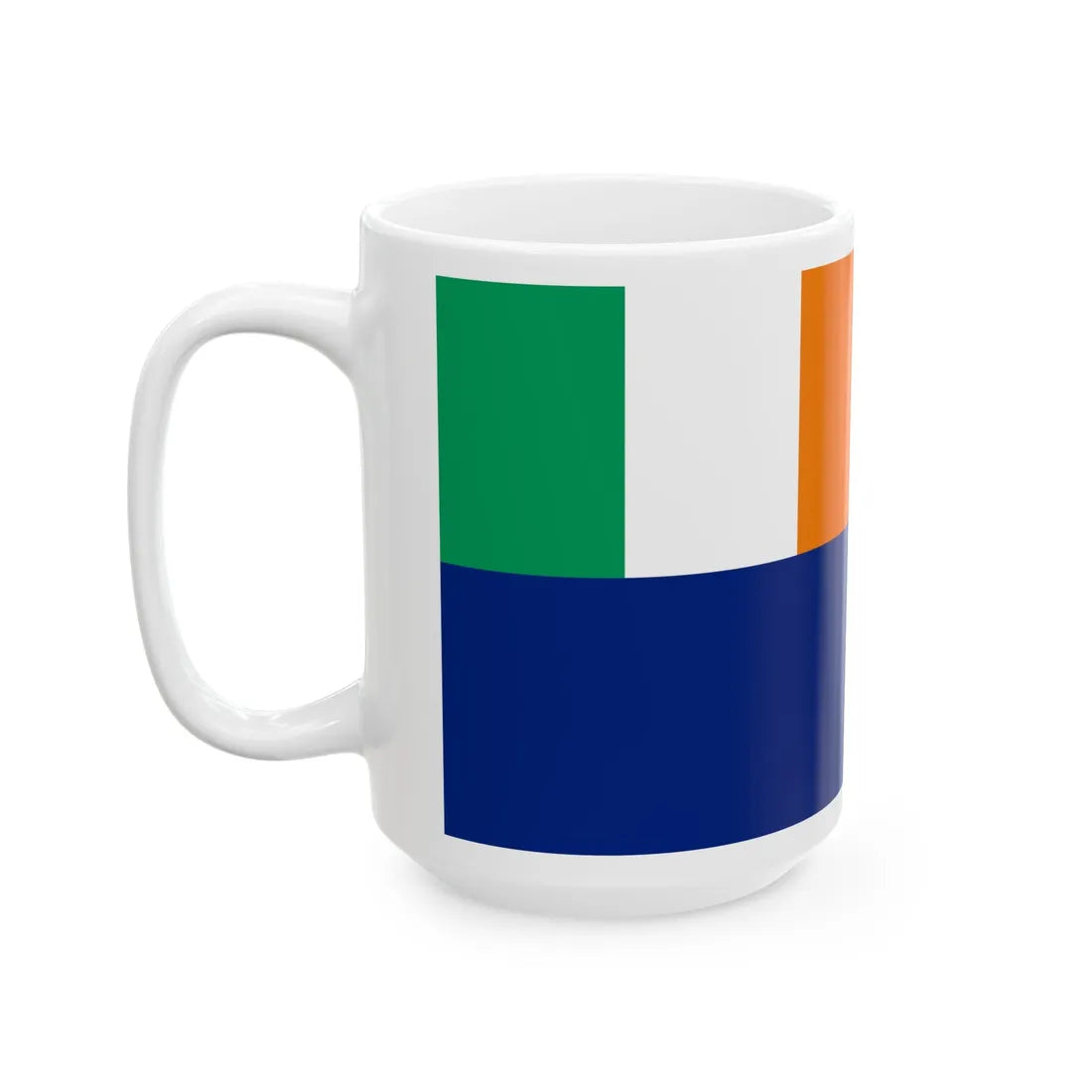 Ensign of Royal St. George YC (Ireland) White Coffee Mug - Go Mug Yourself