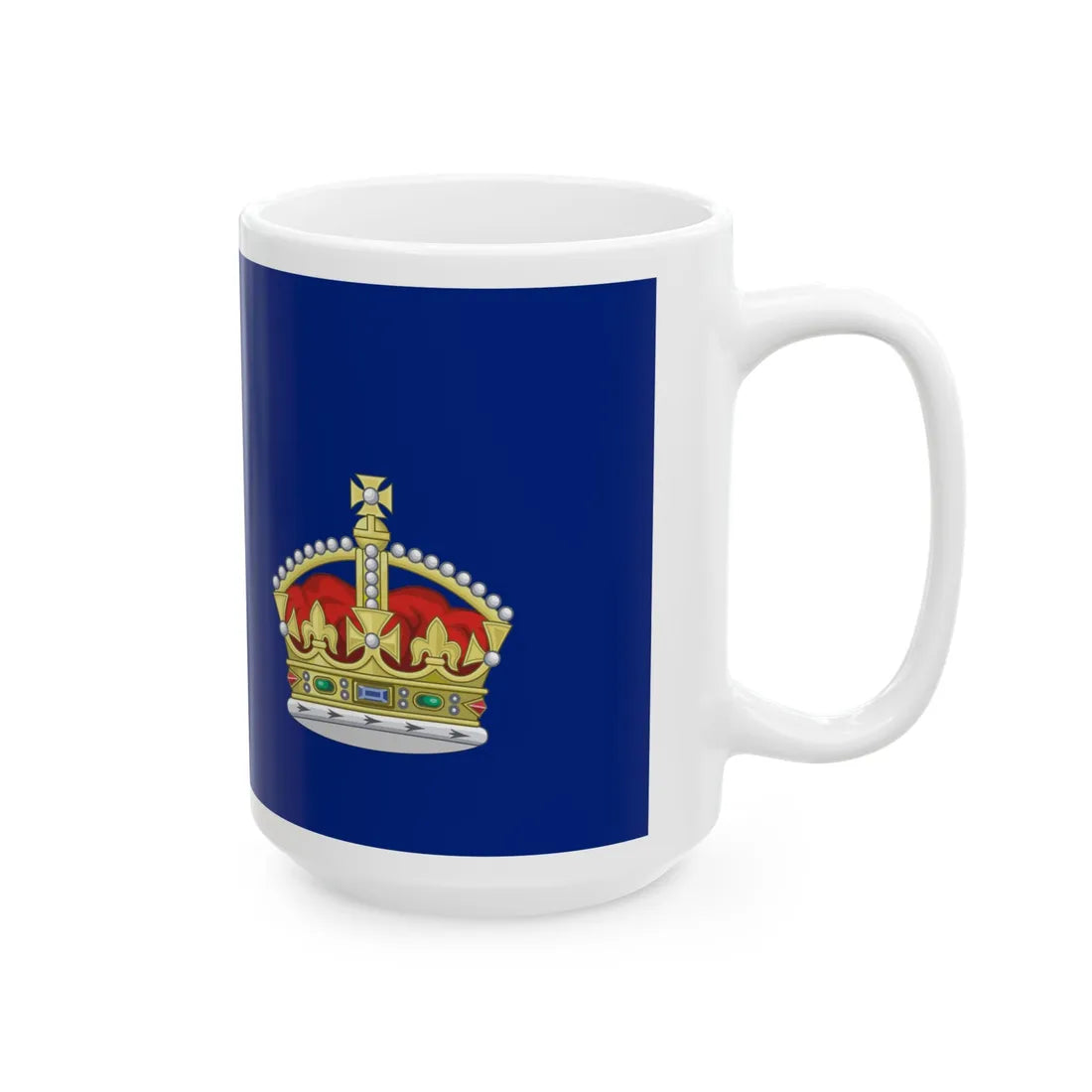 Ensign of Royal St. George YC (Ireland) White Coffee Mug - Go Mug Yourself
