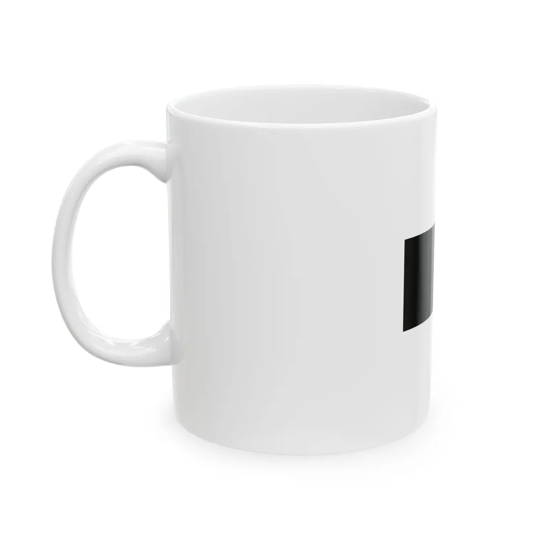 Ensign of Shogunate Ships (Japan) White Coffee Mug - Go Mug Yourself