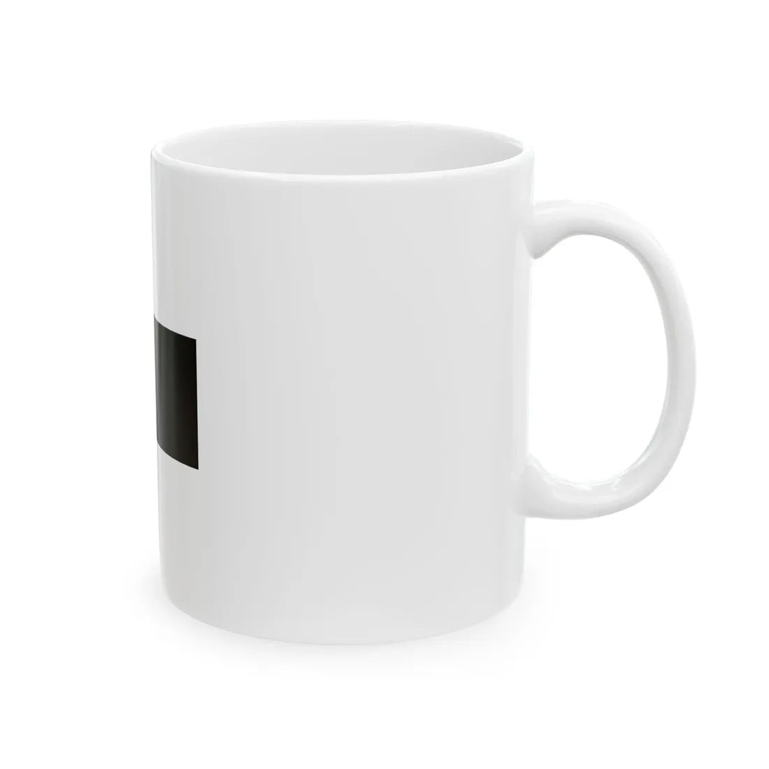 Ensign of Shogunate Ships (Japan) White Coffee Mug - Go Mug Yourself