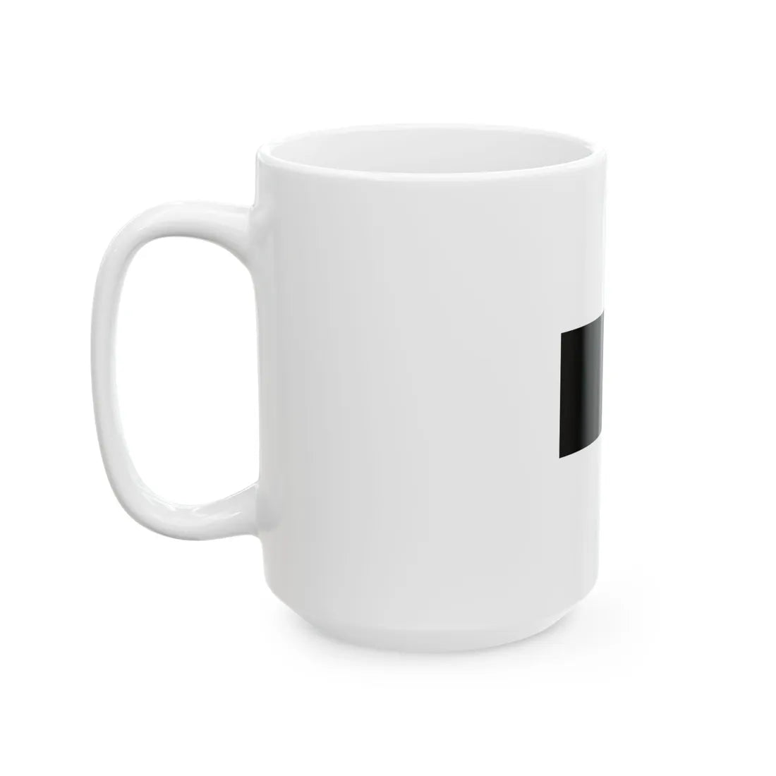 Ensign of Shogunate Ships (Japan) White Coffee Mug - Go Mug Yourself