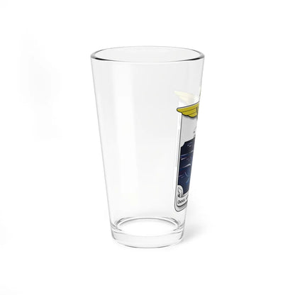 Ensign of the 14º Stormo BT coat of arms of the Italian Air Force (Italy) (Coat of Arms) Pint Glass 16oz - Go Mug Yourself