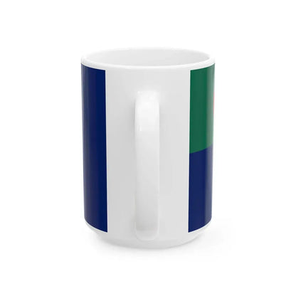Ensign of the Bangladesh Coast Guard (Bangladesh) White Coffee Mug - Go Mug Yourself