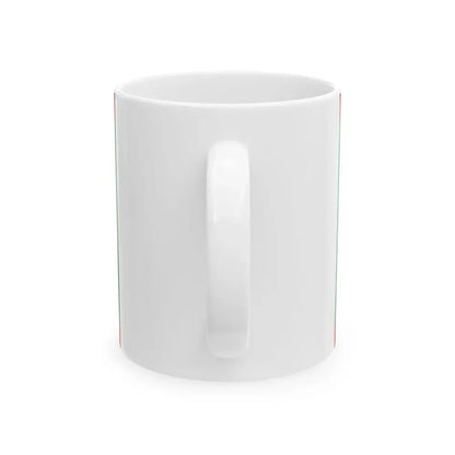 Ensign of the Belarusian Frontier Guard (Belarus) White Coffee Mug - Go Mug Yourself