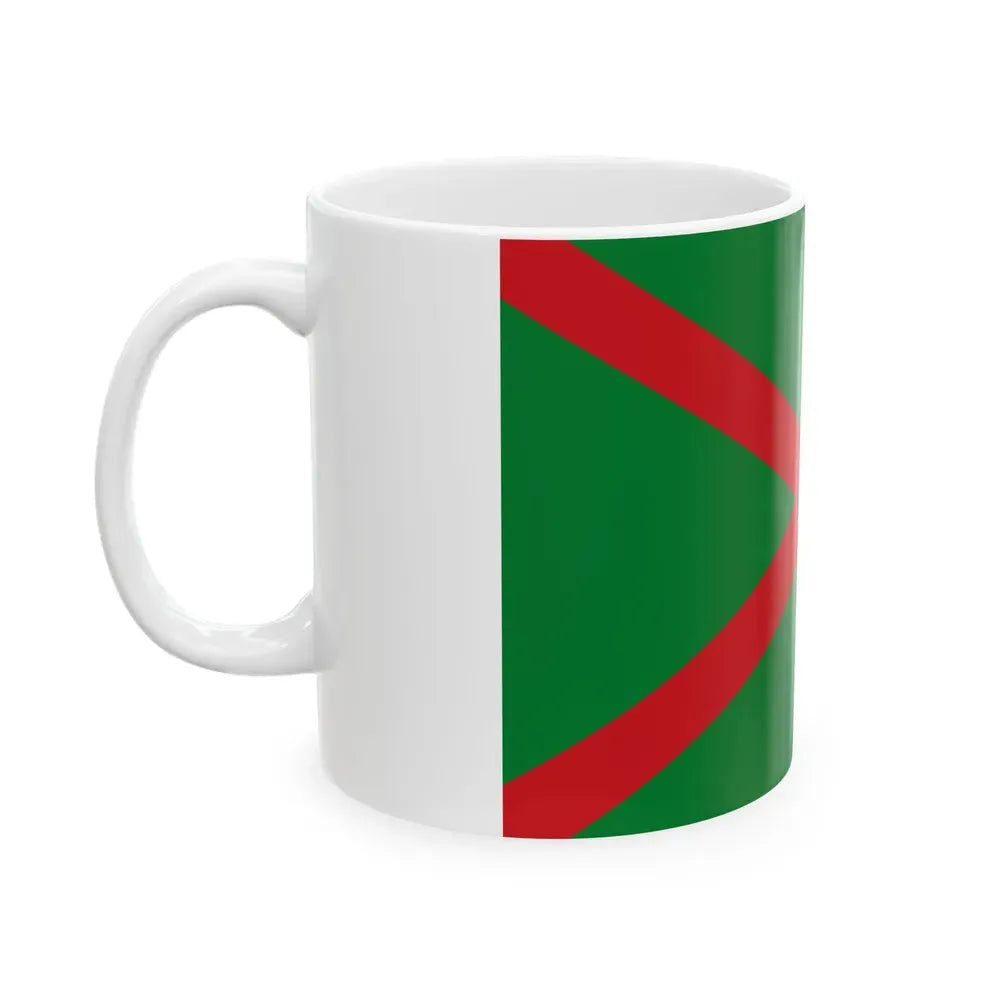 Ensign of the Belarusian Frontier Guard (Belarus) White Coffee Mug - Go Mug Yourself