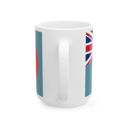Ensign of the Belgian Section of the Royal Air Force (Belgium) White Coffee Mug - Go Mug Yourself
